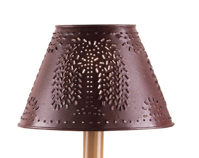 Metal Red Willow Shade 10"