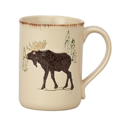 Rustic Retreat Moose Mug