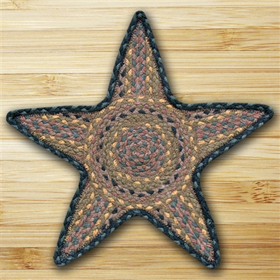 Star Trivet - Brown/Black/Charcoal