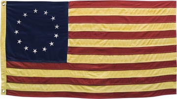 Tea Stained Betsy Ross Flag Small